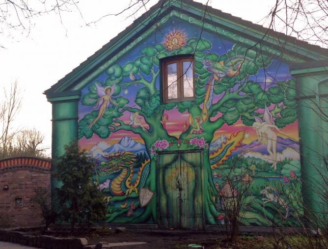 Mural in Christiania