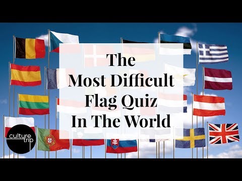 The Most Difficult Flag Quiz In The World image